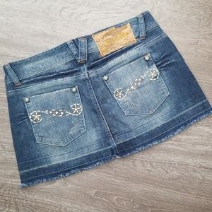 Jean Mini Skirt 🟢🟢